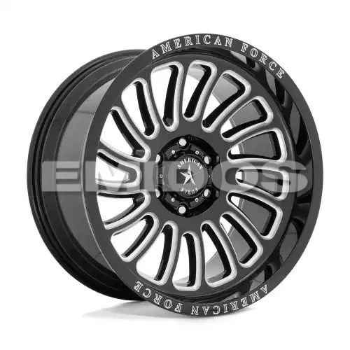 American Force AC004 VULCAN GLOSS BLACK MILLED 6x139.7 20R 10 106.1 -18