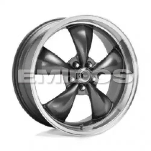 American racing AR105 TORQ THRUST M ANTHRACITE W/ MACHINED LIP 5x114.3 17R 7.5 72.56 45