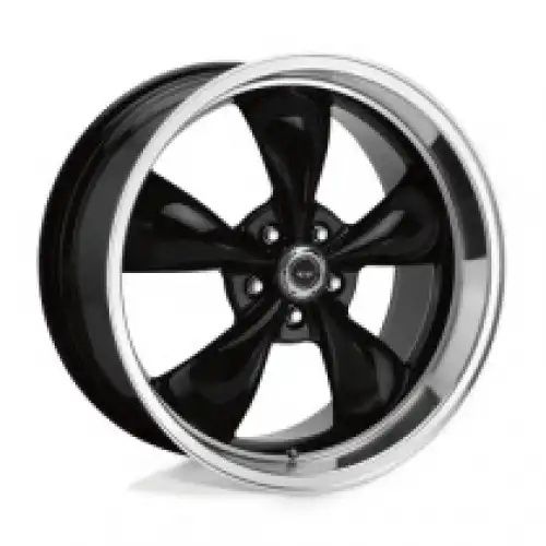American racing AR105 TORQ THRUST M GLOSS BLACK W/ MACHINED LIP 5x115 17R 7.5 70.3 45