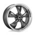 American racing AR105 TORQ THRUST M ANTHRACITE W/ MACHINED LIP 5x114.3 17R 7 72.56 BNK