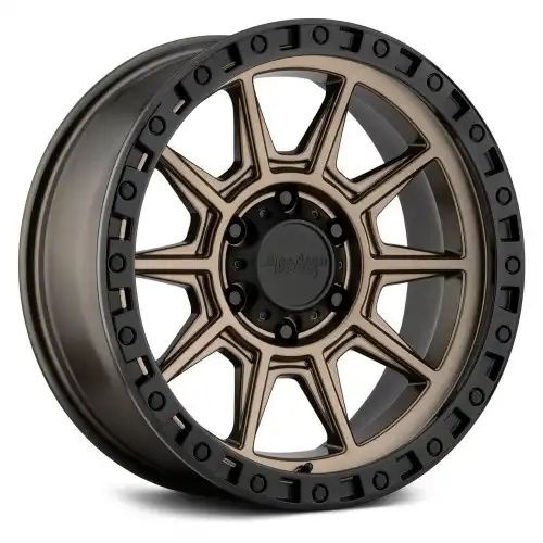 American racing AR202 MATTE BRONZE W/ BLACK LIP 5x114.3 17R 9 83.06 -12