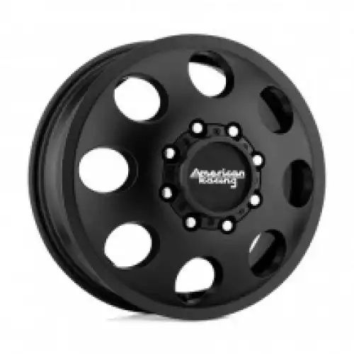 American racing AR204 BAJA DUALLY SATIN BLACK - FRONT 8x170 16R 6 125.1 111