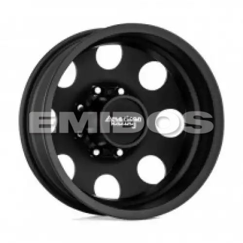 American racing AR204 BAJA DUALLY SATIN BLACK - REAR 8x200 17R 6.5 142 -140
