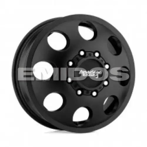 American racing AR204 BAJA DUALLY SATIN BLACK - FRONT 8x210 17R 6.5 154.3 111