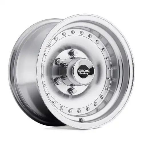 American racing AR61 OUTLAW I MACHINED W/ CLEAR COAT 5x120.65 15R 8 83.06 -19