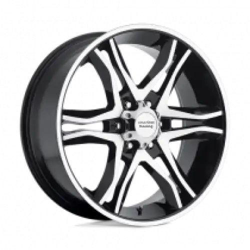 American racing AR893 MAINLINE GLOSS BLACK MACHINED 5x127 18R 8.5 78.1 30