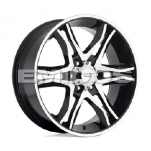 American racing AR893 MAINLINE GLOSS BLACK MACHINED 5x127 18R 8.5 78.1 30