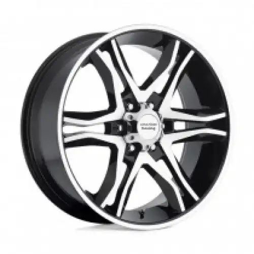 American racing AR893 MAINLINE GLOSS BLACK MACHINED 6x139.7 18R 8.5 106.1 12