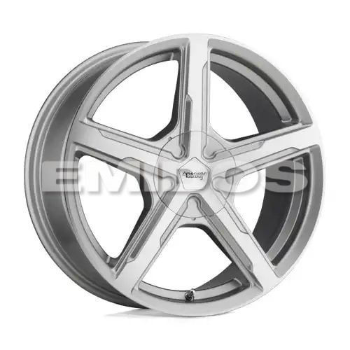 American racing AR921 TRIGGER SILVER MACHINED 5x115 17R 8 72.56 15