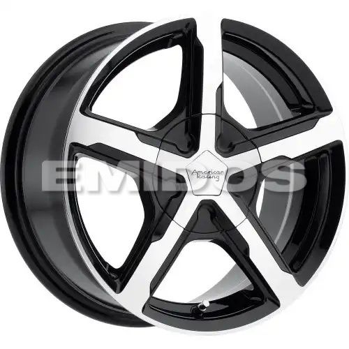 American racing AR921 TRIGGER GLOSS BLACK MACHINED 6x127 18R 8 78.1 38