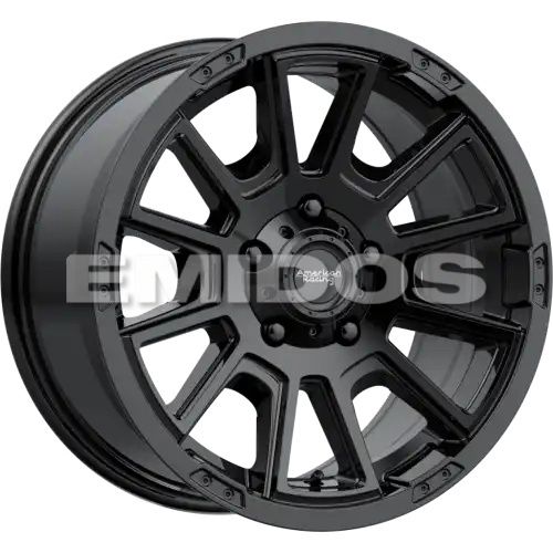 American racing AR933 INTAKE GLOSS BLACK 5x127 20R 9 78.1 BNK