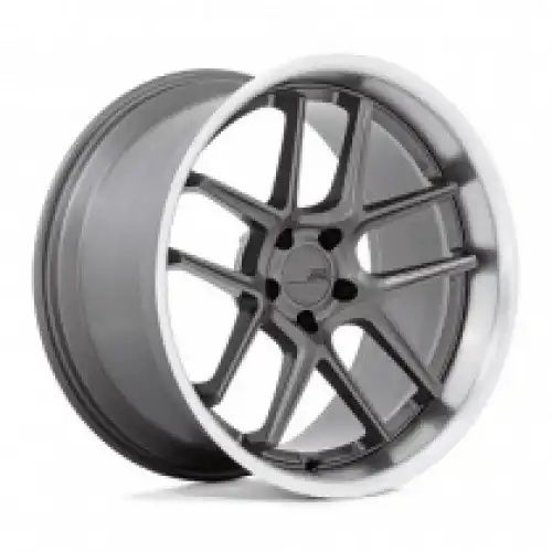 American racing AR942 BISHOP MATTE GUNMETAL W/ MACHINED LIP 5x115 20R 9.5 71.5 15