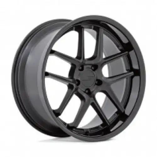 American racing AR942 BISHOP MATTE BLACK W/ GLOSS BLACK LIP 5x115 20R 11 71.5 -6