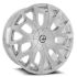 Azara AZA-512 Chrome 5x110/114.3 22R 8.5 74.1 38