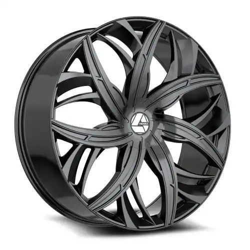 Azara AZA-541 Gloss Black 5x114.3/120 22R 8.5 74.1 38