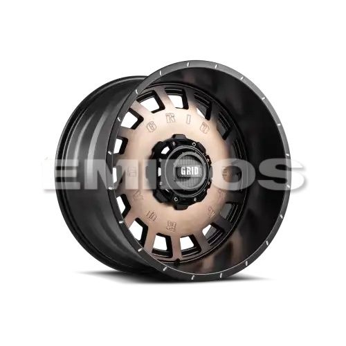 GRID Off-road GD03 MATTE BLACK WITH MACHINED FACE DDT 5x127 R 9 78.1 15