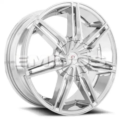 Cavallo CLV-19 Chrome 6x135/139.7 20R 8.5 108 25