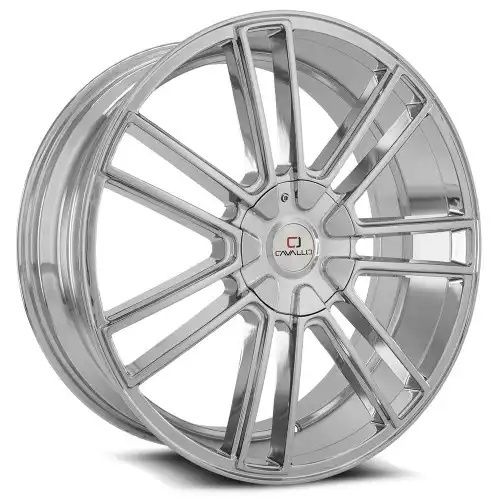 Cavallo CLV-21 Chrome 5x115/120 22R 9.5 74.1 15