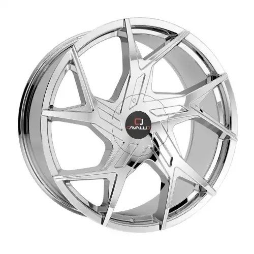 Cavallo CLV-26 Nano Chrome 5x114.3 22R 8.5 74.1 38