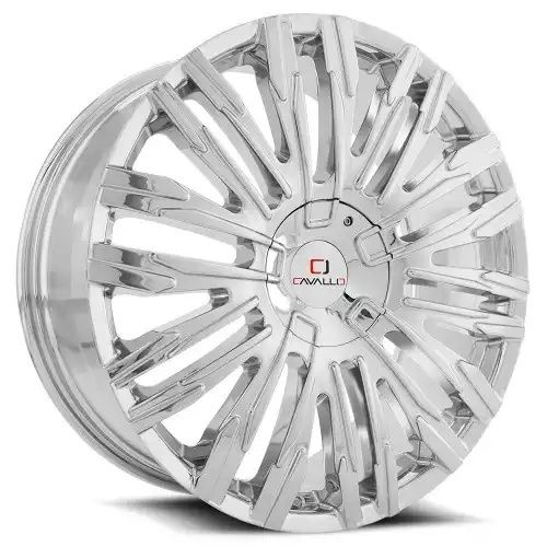 Cavallo CLV-28 Chrome 6x135/139.7 22R 9.5 108 25