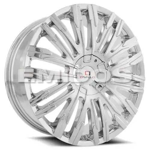 Cavallo CLV-28 Chrome 6x135/139.7 22R 9.5 108 25