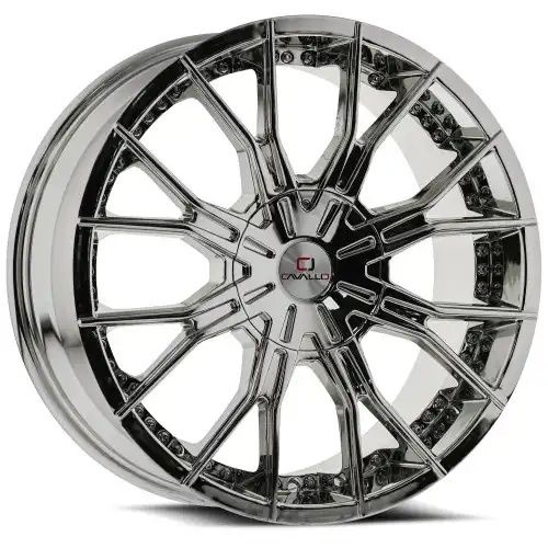 Cavallo CLV-36 Nano Chrome 4x100/114.3 18R 8 74.1 35