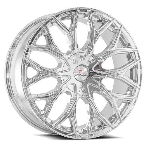Cavallo CLV-37 Nano Chrome 5x112/114.3 20R 8.5 74.1 35