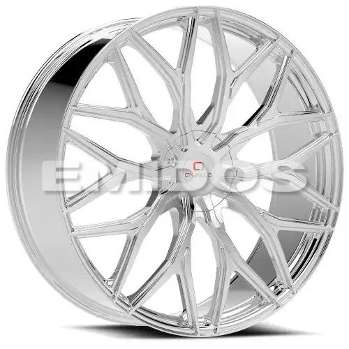 Cavallo CLV-37 Nano Chrome 5x112/114.3 22R 8.5 74.1 38