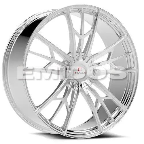Cavallo CLV-39 Chrome 5x114.3/120 22R 8.5 74.1 38