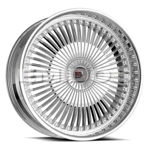 Cavallo CLV-41 Nano Chrome 6x135/139.7 22R 9.5 108 25