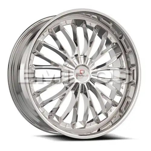 Cavallo CLV-42 Nano Chrome 5x112/114.3 22R 8.5 74.1 38