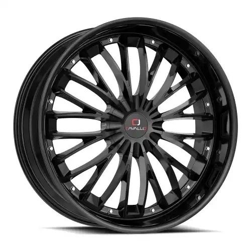 Cavallo CLV-42 Gloss Black 6x135/139.7 24R 9 87.1 25
