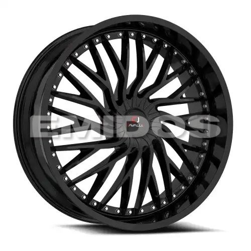Cavallo CLV-43 Gloss Black 5x114.3/120 20R 8.5 74.1 35