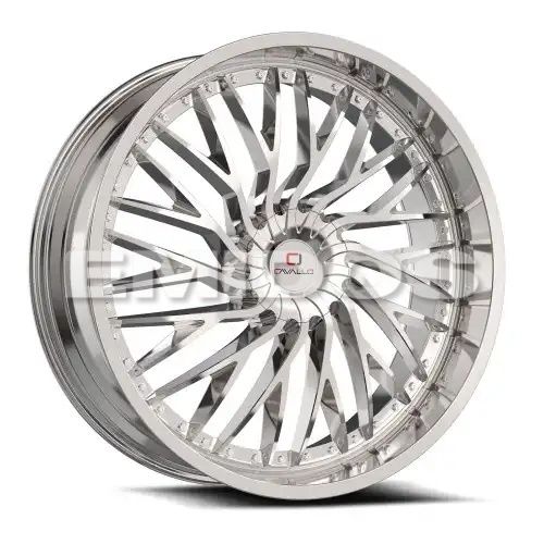 Cavallo CLV-43 Chrome 5x115/120 24R 9 78.1 18