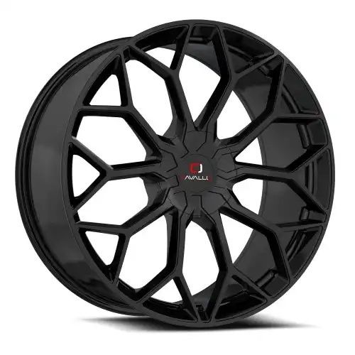 Cavallo CLV-44 Gloss Black 6x135/139.7 24R 9 87.1 25