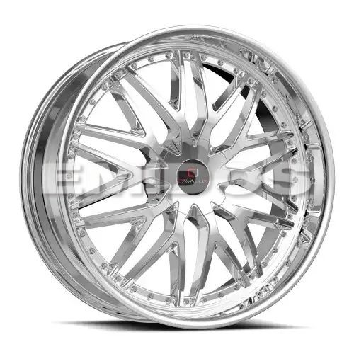 Cavallo CLV-46 Nano Chrome 4x100/114.3 18R 8 74.1 35