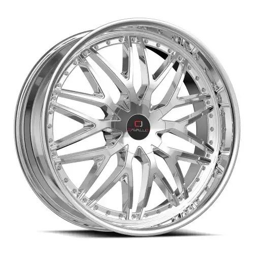 Cavallo CLV-46 Nano Chrome 5x100/114.3 18R 8 74.1 35