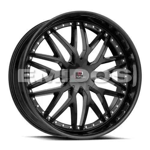 Cavallo CLV-46 Gloss Black 5x112/114.3 18R 8 74.1 35