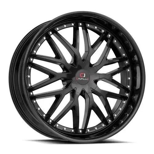 Cavallo CLV-46 Gloss Black 5x108/114.3 20R 8.5 74.1 35