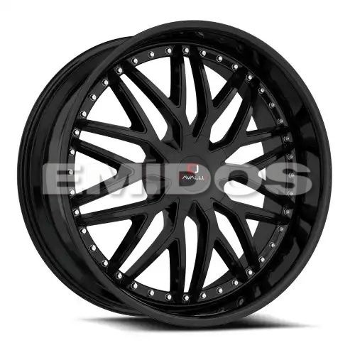 Cavallo CLV-46 Gloss Black 5x112/114.3 20R 8.5 74.1 35
