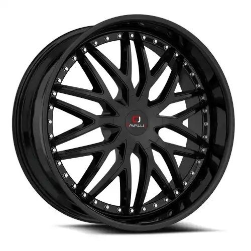 Cavallo CLV-46 Gloss Black 5x114.3/120 22R 8.5 74.1 38