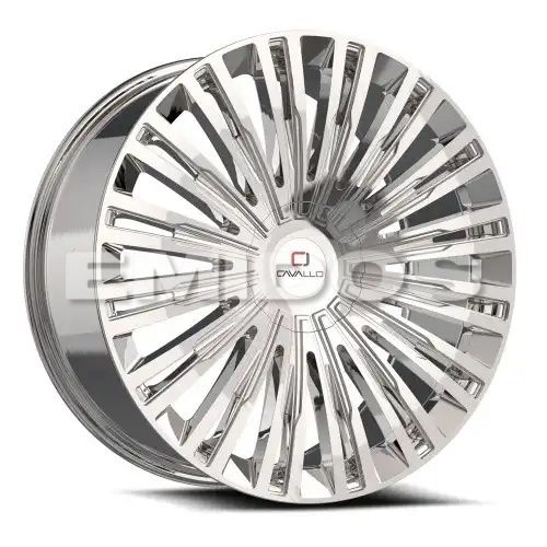 Cavallo CLV-48 Nano Chrome 6x135/139.7 20R 8.5 108 25