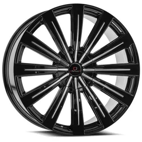 Cavallo CLV-49 Gloss Black & Machined 6x135/139.7 22R 9.5 108 25