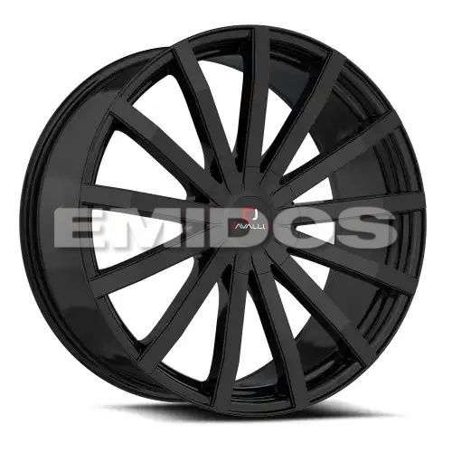 Cavallo CLV-52 Gloss Black 5x100/114.3 18R 8 74.1 35