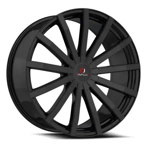 Cavallo CLV-52 Gloss Black 5x114.3/120 18R 8 74.1 35