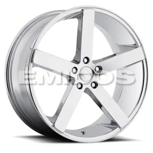Cavallo CLV-5 Chrome 5x115 22R 10.5 74.1 20