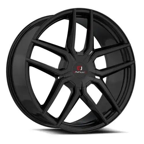 Cavallo CLV-55 Gloss Black 5x112/114.3 18R 8 74.1 35