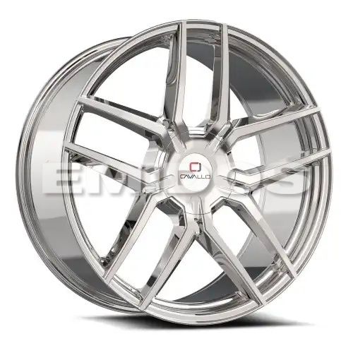 Cavallo CLV-55 Nano Chrome 5x114.3/120 22R 8.5 74.1 38
