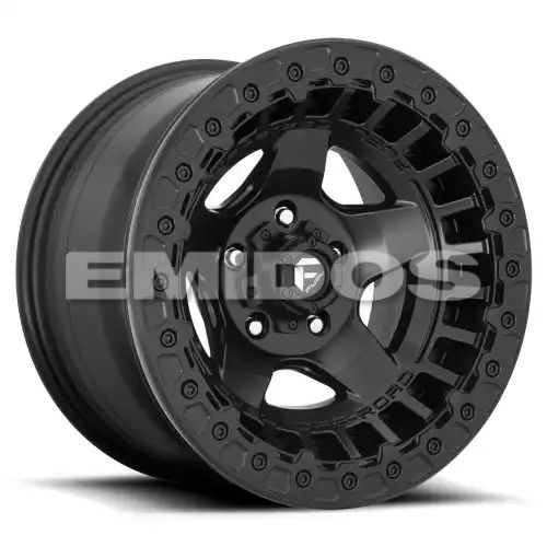 FUEL D118 WARP BEADLOCK MATTE BLACK 6x139.7 17R 9 106.1 -15