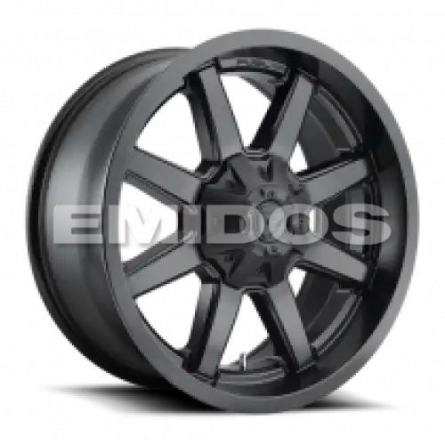 FUEL D436 MAVERICK SATIN BLACK 8x180 18R 9 124.2 20